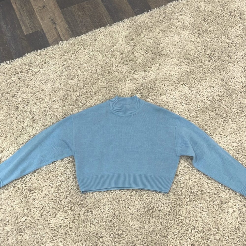 xs blue sweater from h&m, never worn